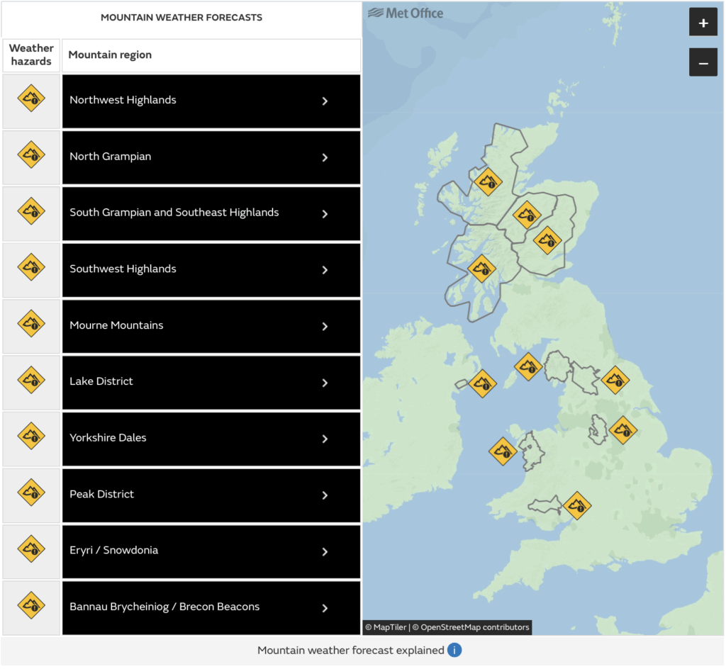 e Mountain Forecast